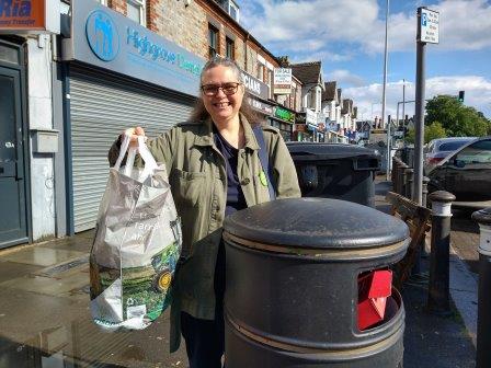Local campaigner Louise Keane calls for council to tidy up Whitley Street.